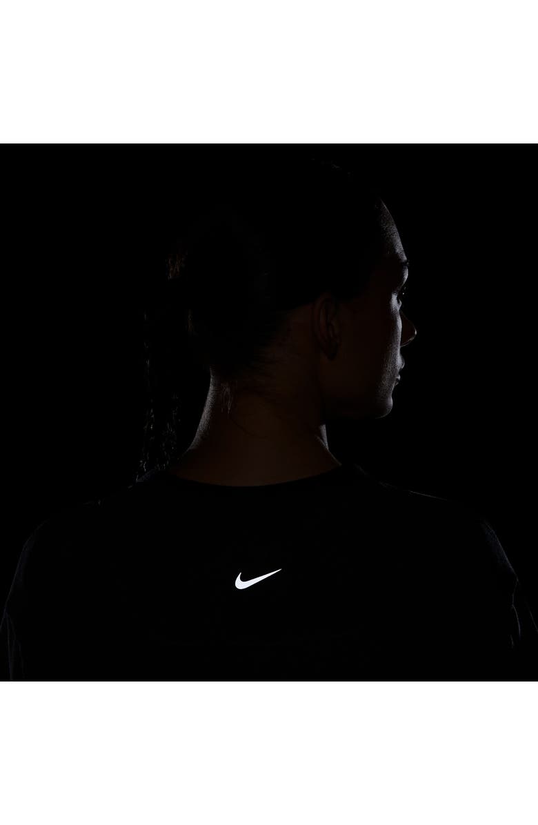 Nike One Relaxed Dri-FIT Crop Top, Alternate, color, 010 010 Black/Clear