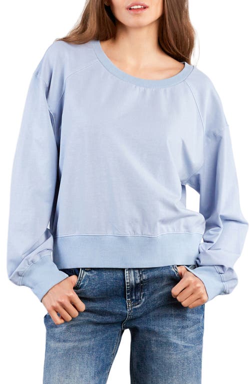 Hint Of Blu Luv This Sweatshirt In Blue