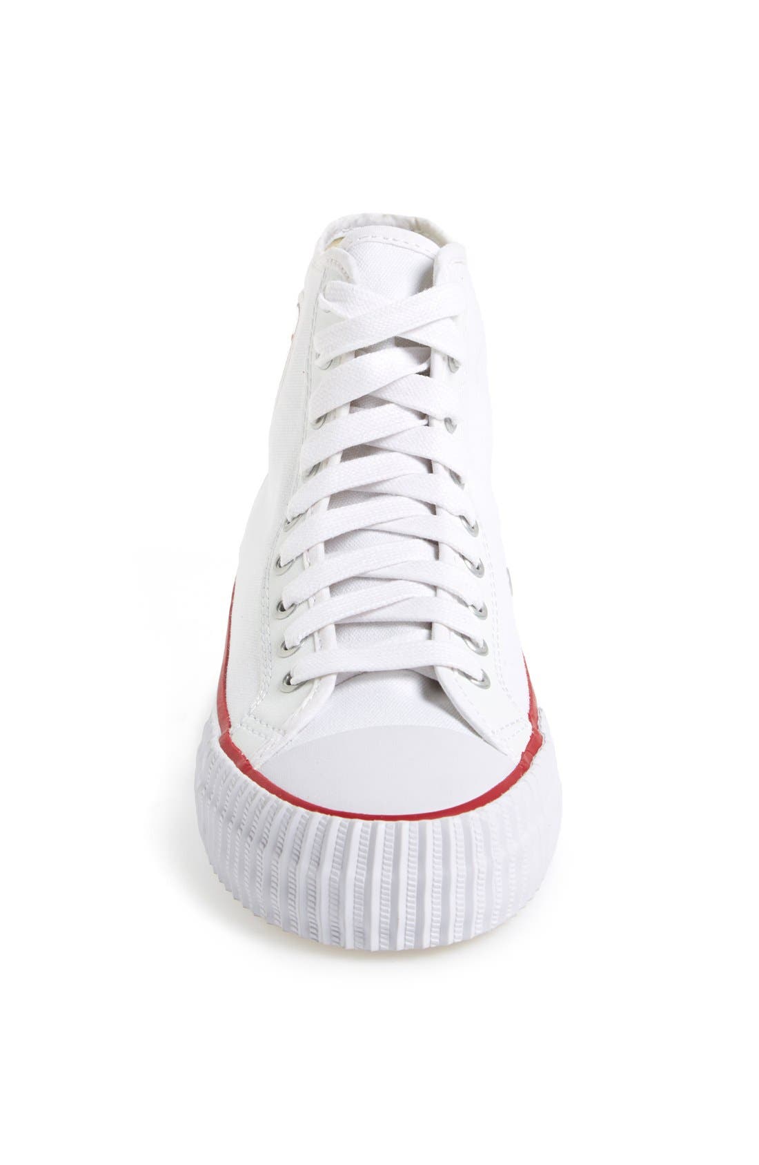 'Center Hi' Sneaker, Alternate, color, WHITE