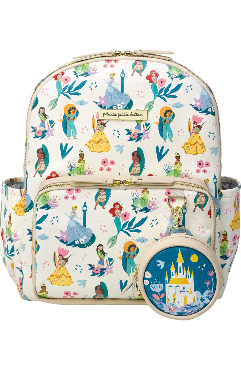Petunia Pickle Bottom x Disney Princess District 5-Piece Diaper Backpack Set, Main, color,