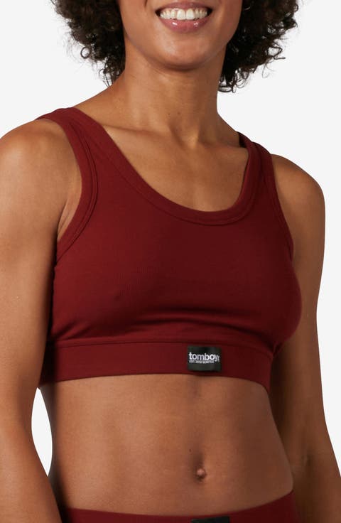 Essentials Rib Sports Bra (Regular & Plus)