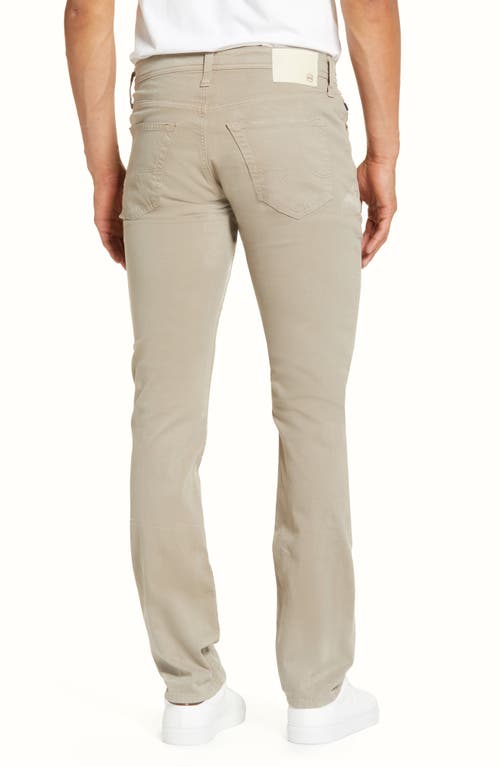 Ag Everett Slim Straight Leg Pants In Green