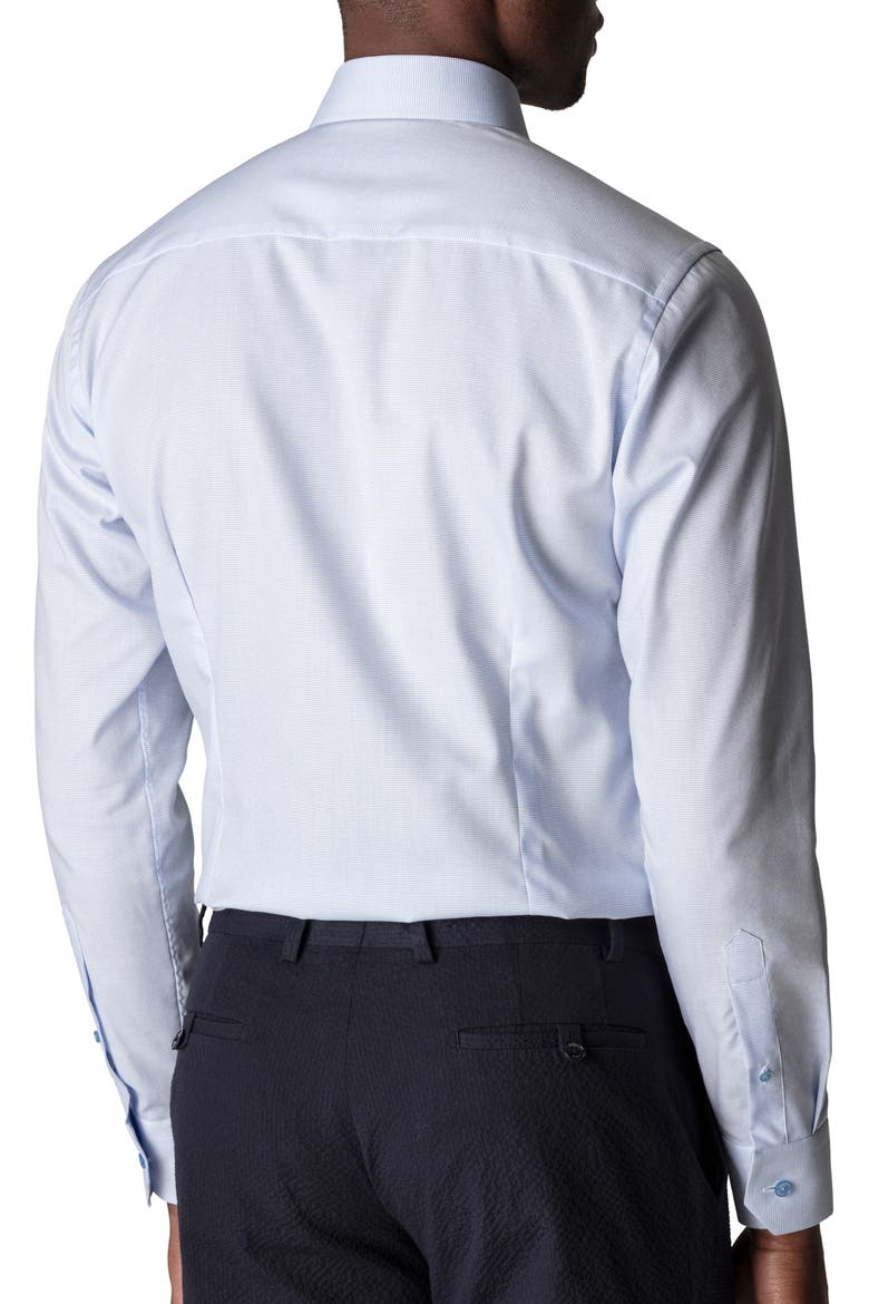 Contemporary Fit Textured Solid Shirt, Alternate, color, BLUE
