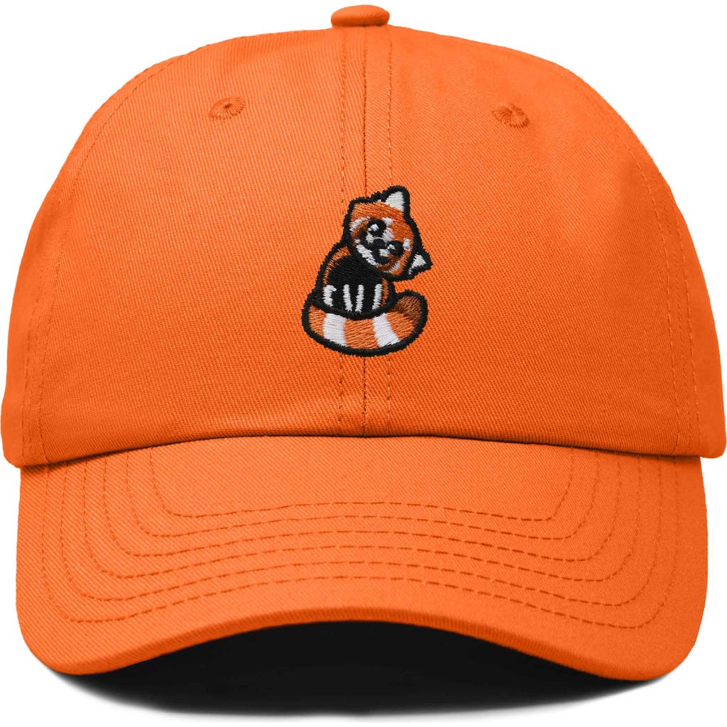 DALIX DALIX RED PANDA EMBROIDERED DAD HAT