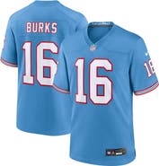 Nike Youth Nike Treylon Burks Light Blue Tennessee Titans Game Jersey
