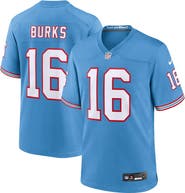 Nike Youth Nike Treylon Burks Light Blue Tennessee Titans Game Jersey