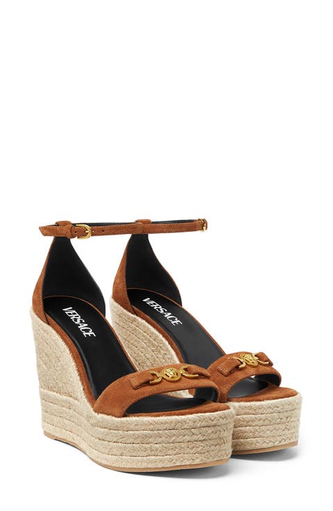 Medusa '95 Suede Espadrille Wedge Sandal (Women)