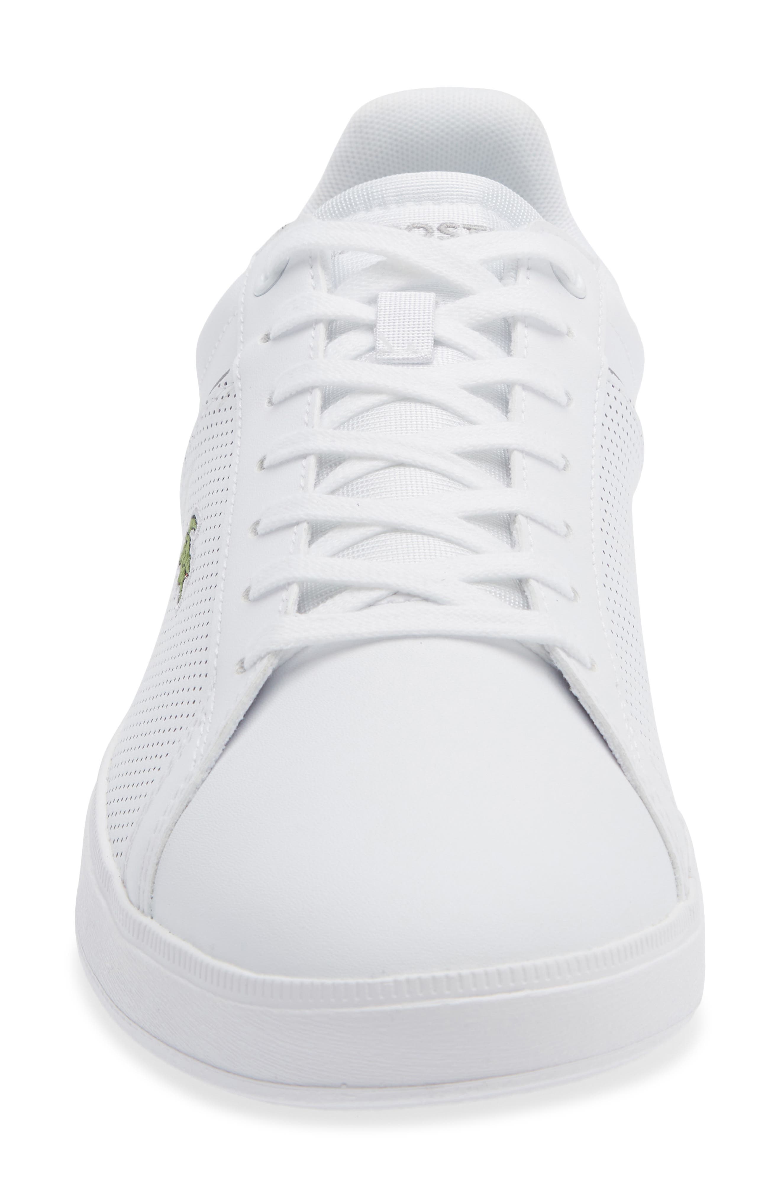 Lacoste Low Top Court Sneaker, Alternate, color, White/ Grey