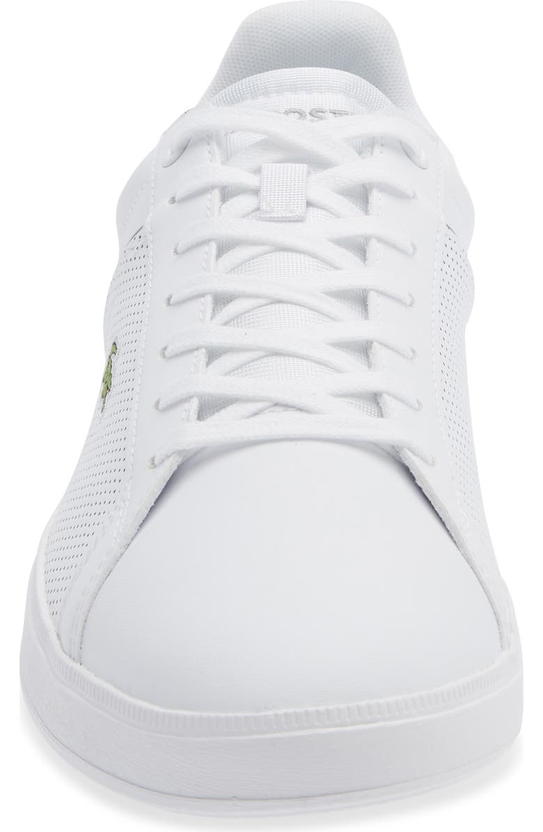 Lacoste Low Top Court Sneaker, Alternate, color, White/ Grey