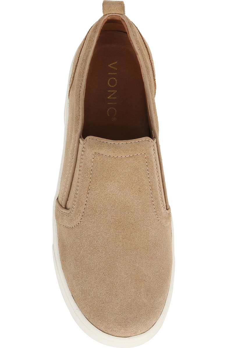 Vionic Kimmie Slip On Shoe, Alternate, color, Sand Suede