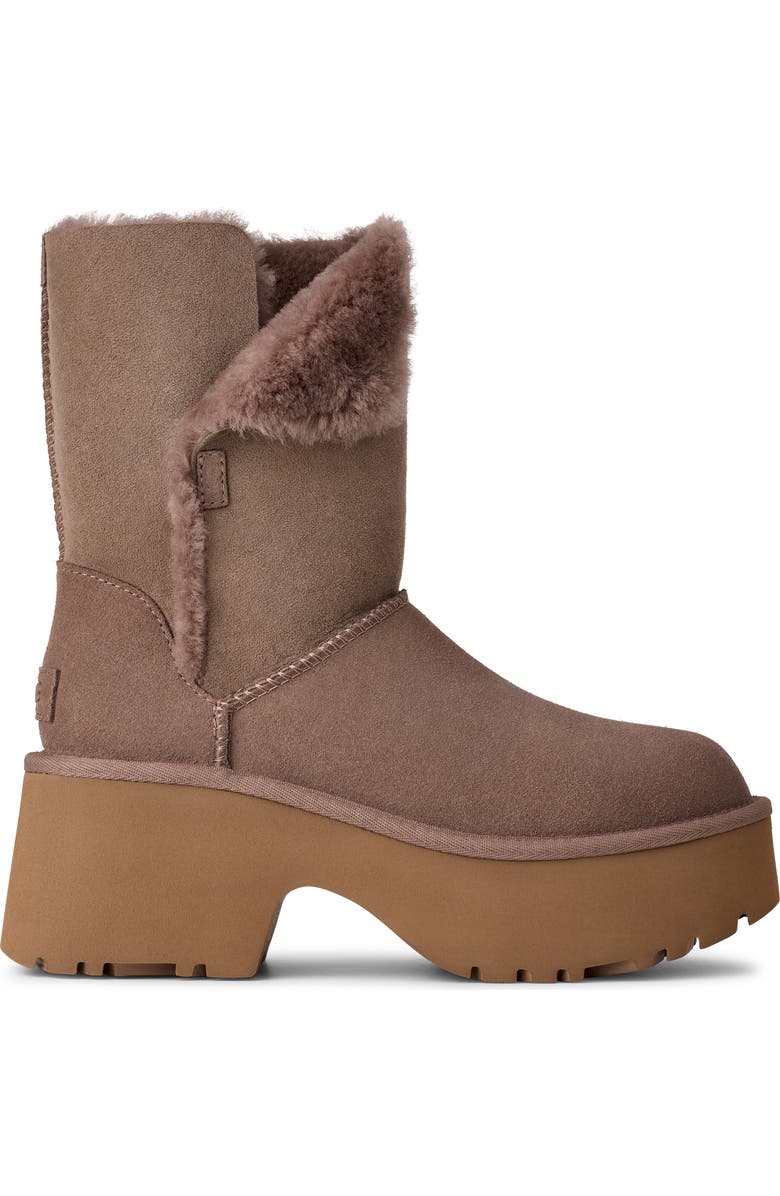 UGG<sup>®</sup> Esmee Leather Cuffable Tall Boot, Alternate, color, Caribou