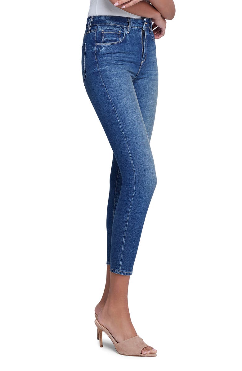 L'AGENCE Margot High Waist Skinny Jeans, Alternate, color, 