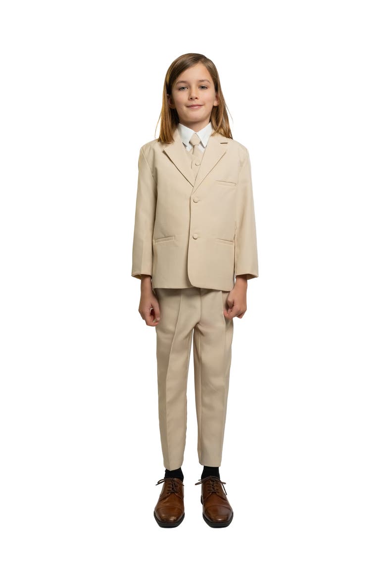 Kids' Joey 5-Piece Suit, Alternate, color, Sand