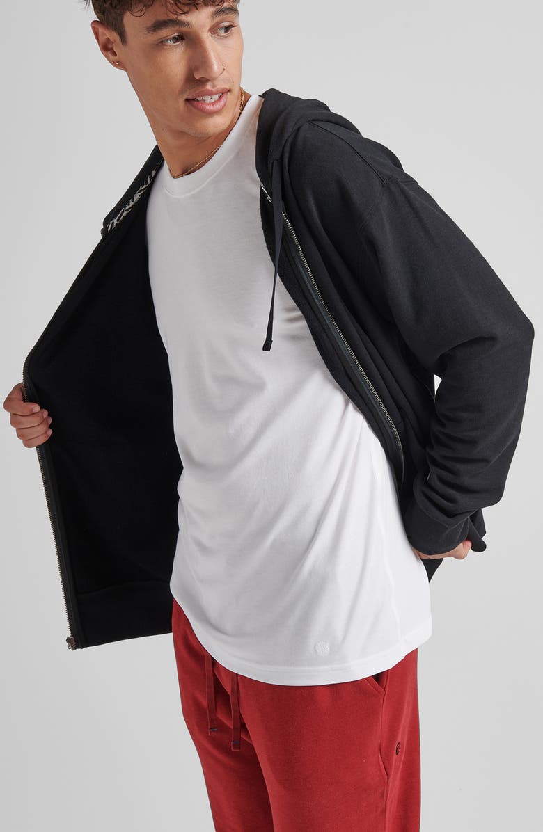 Stance Shelter Zip-Up Hoodie, Alternate, color,