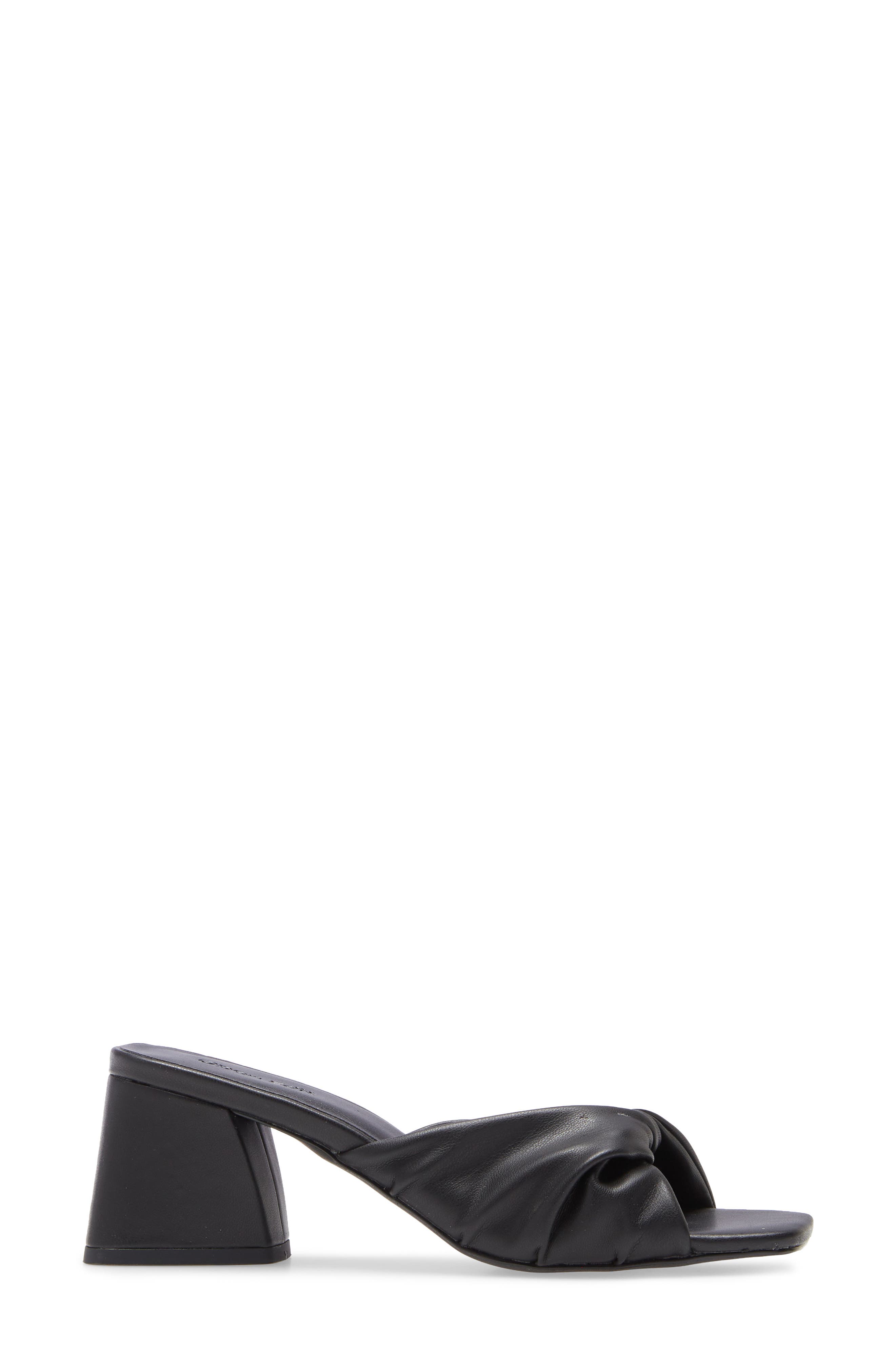 Cora Heel Sandal, Alternate, color, BLACK