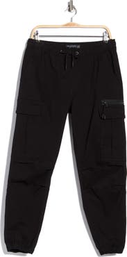 DENIM AND FLOWER Stretch Cotton Cargo Joggers