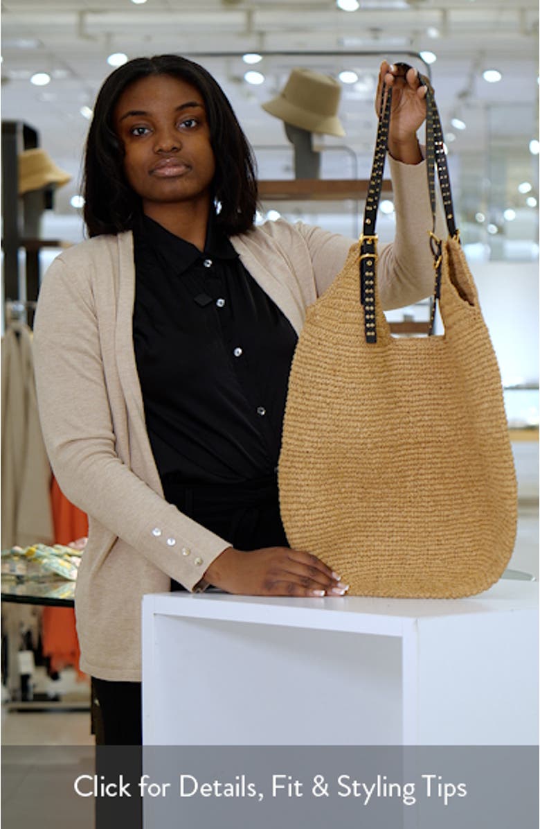 The Straw Slouch Tote, sales video thumbnail