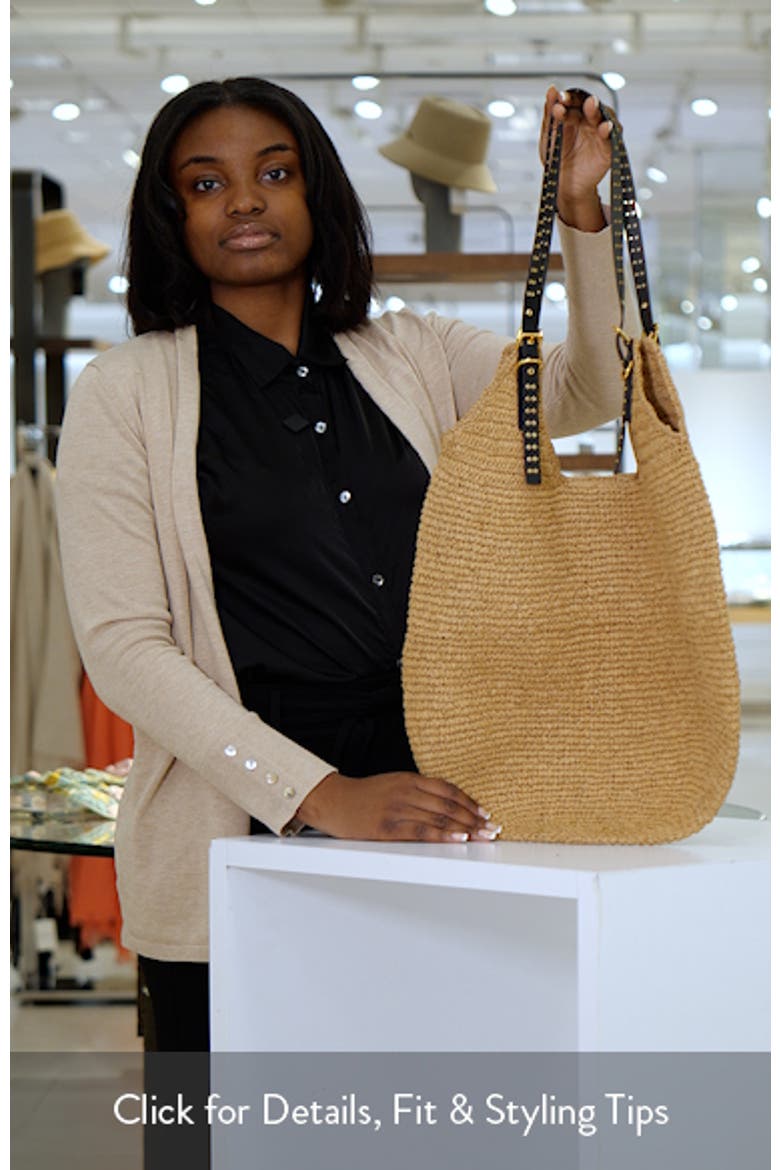 The Straw Slouch Tote video