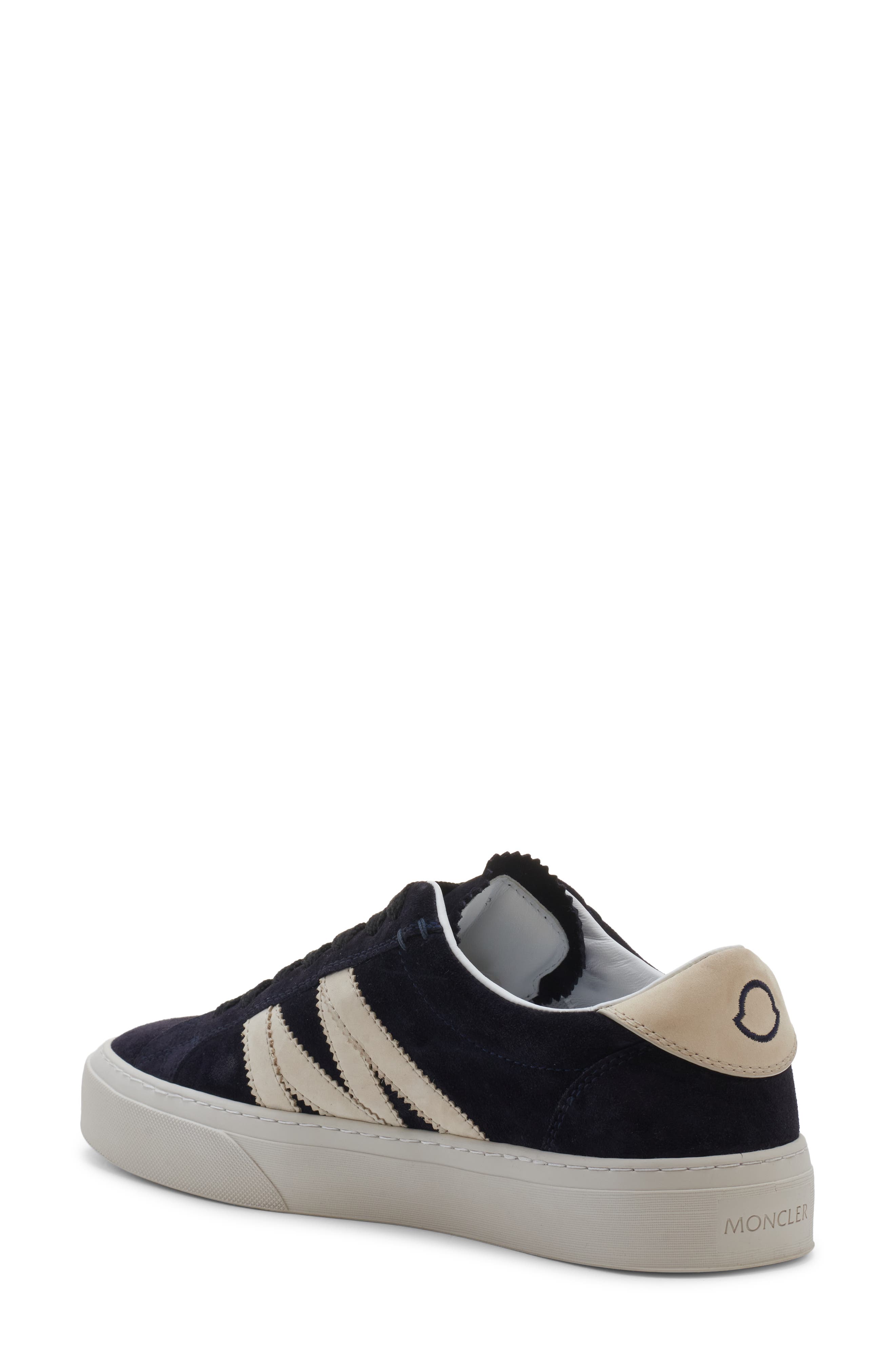 Moncler Monaco 2 Sneaker, Alternate, color, Navy