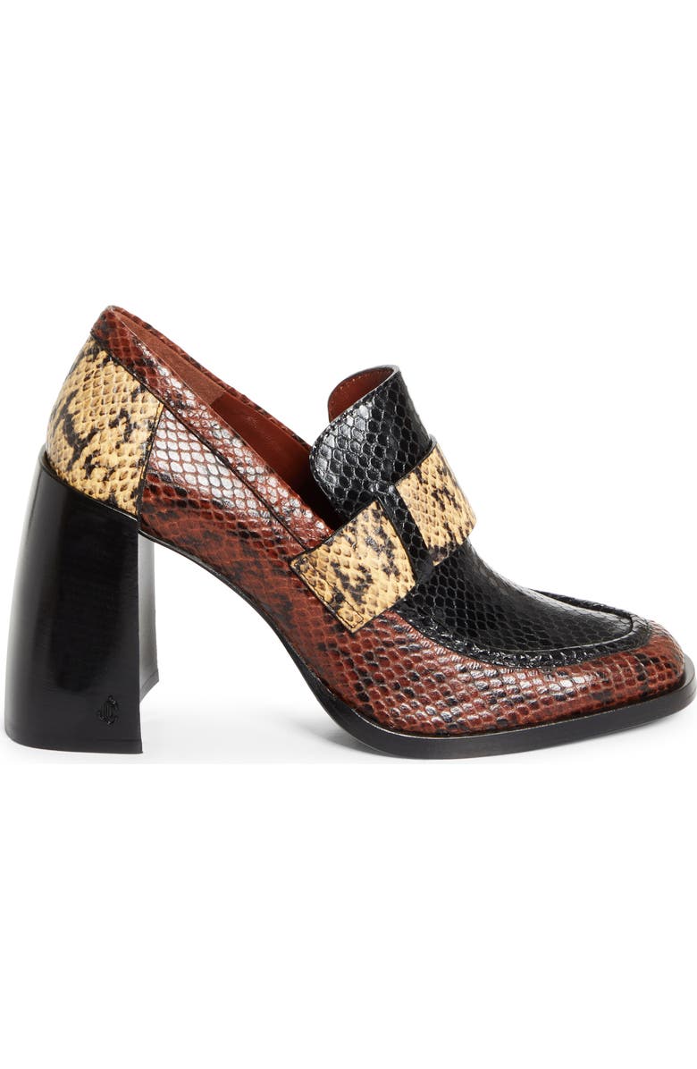 Jimmy Choo Tylor Colorblock Loafer Pump, Alternate, color,