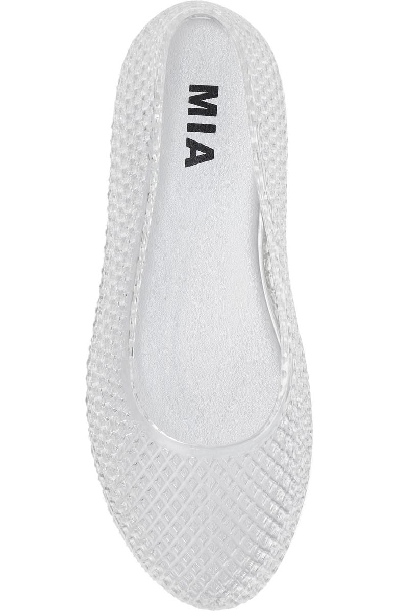 MIA Gelina Jelly Flat, Alternate, color, Clear