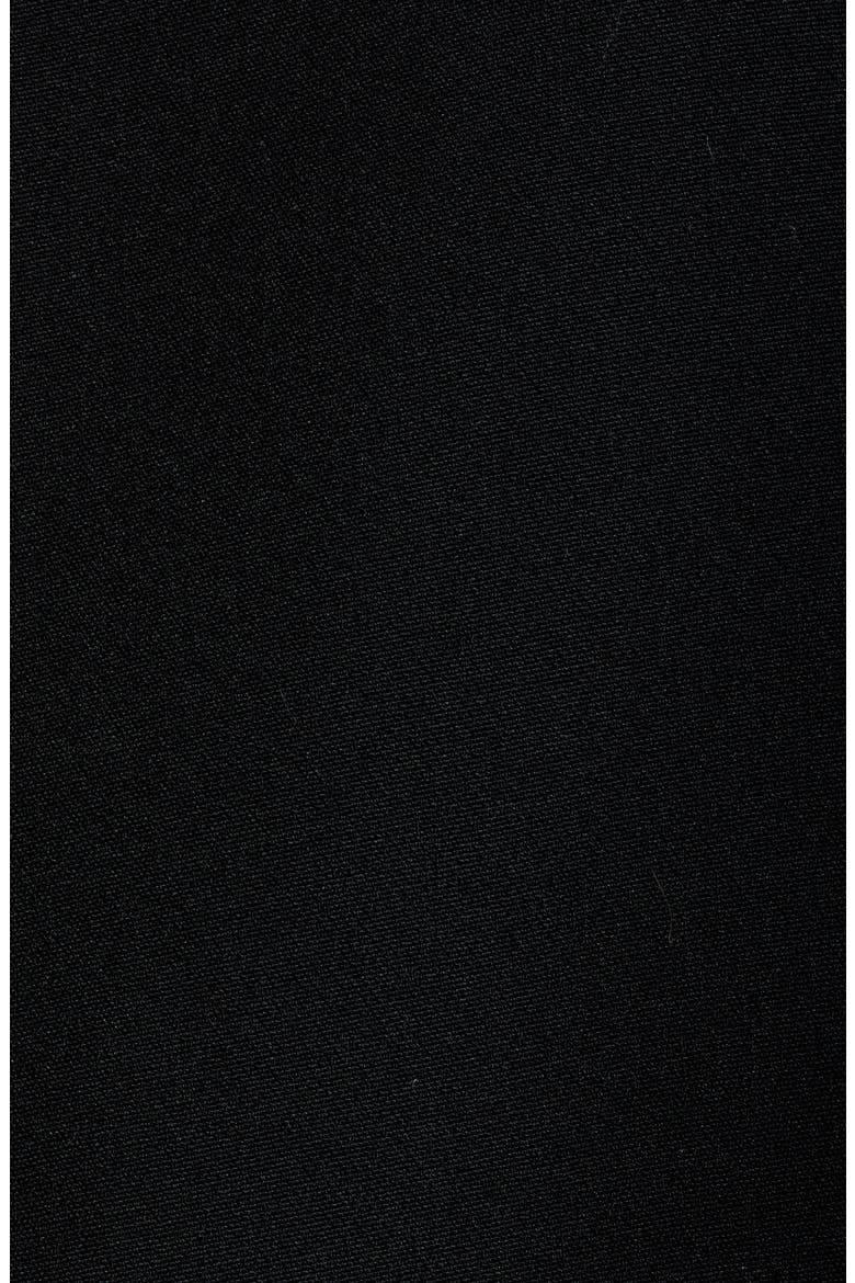 Topstitch One-Button Blazer, Alternate, color, BLACK WHITE