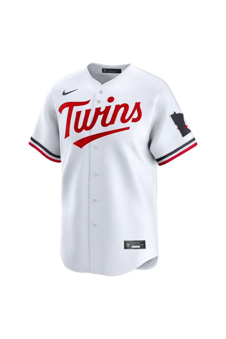 Men's Nike White Minnesota Twins Home Limited Jersey, Alternate, color, White