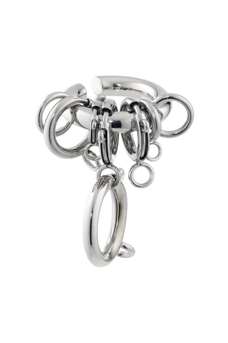 Jay Ear Cuff, Main, color, PALLADIUM
