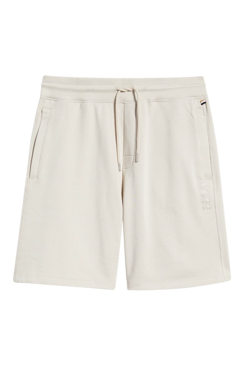 Fashion Cotton Pajama Shorts, Alternate, color, OPEN GREY
