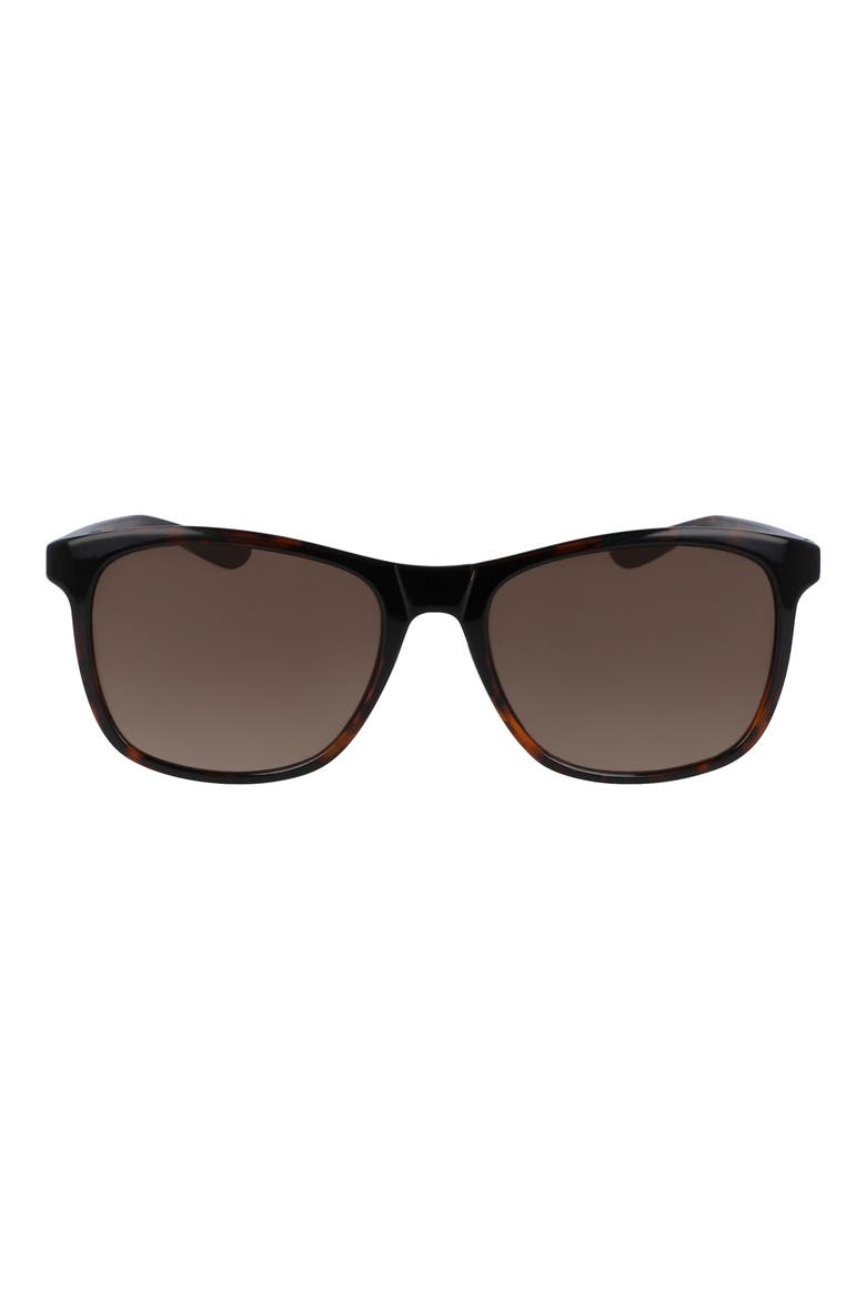 Passage 55mm Square Sunglasses, Main, color, TORTOISE/BROWN GRAD