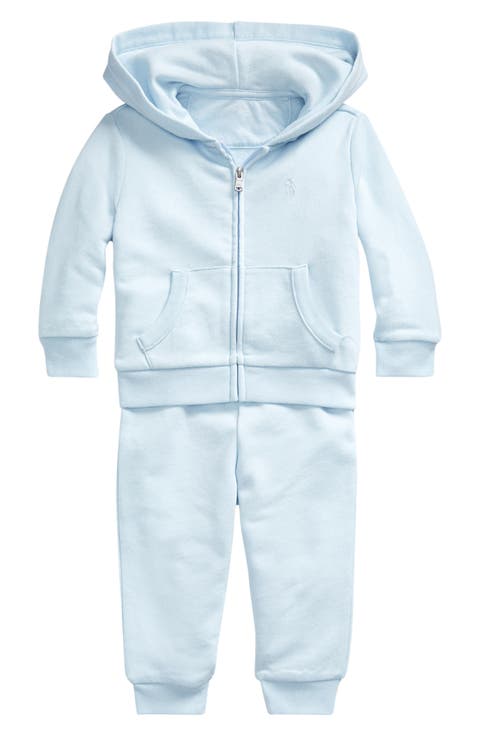Deux Par Deux Hooded French Terry Cardigan - North Atlantic Deux Par Deux Hooded French Terry Cardigan - North Atlantic
