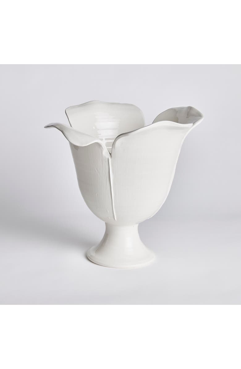 Napa Home & Garden Petalo Vase, Alternate, color, White