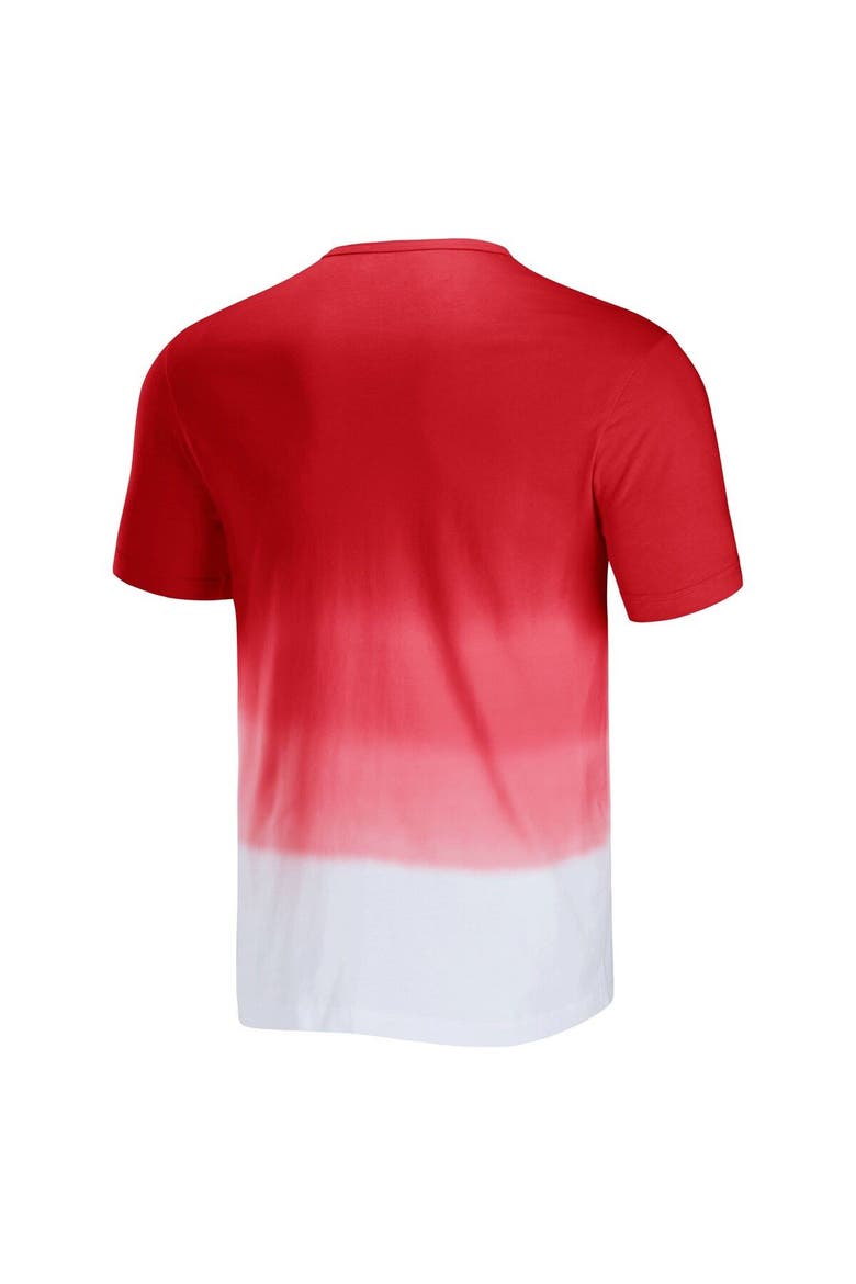 Men's NFL x Darius Rucker Collection by Fanatics Red/White New England Patriots Dip Dye Pocket T-Shirt, Alternate, color, Red
