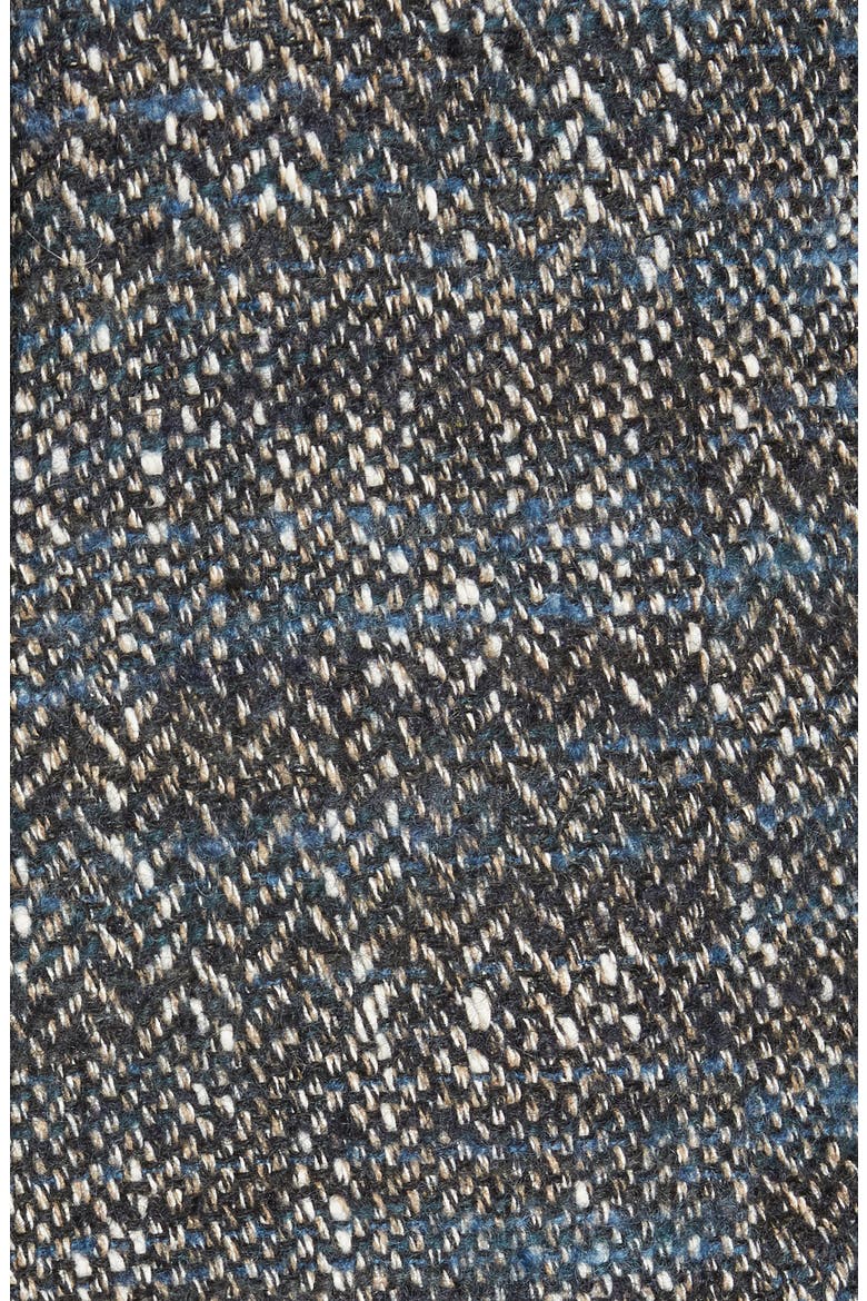 Reefer Jacket, Alternate, color, BLUE TWEED