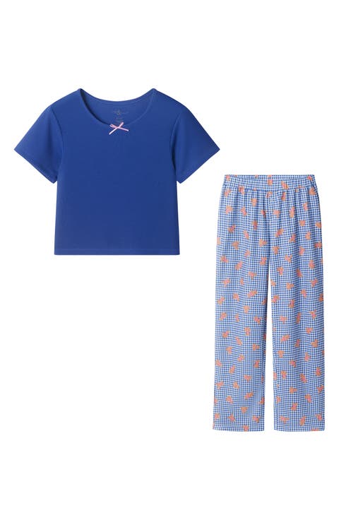 Kids' 2-Piece Teddy Bear Pajama Set