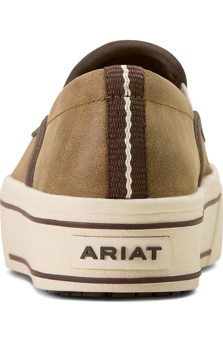 Ariat Skylar Slip-On Sneaker, Alternate, color, Brown Bomber