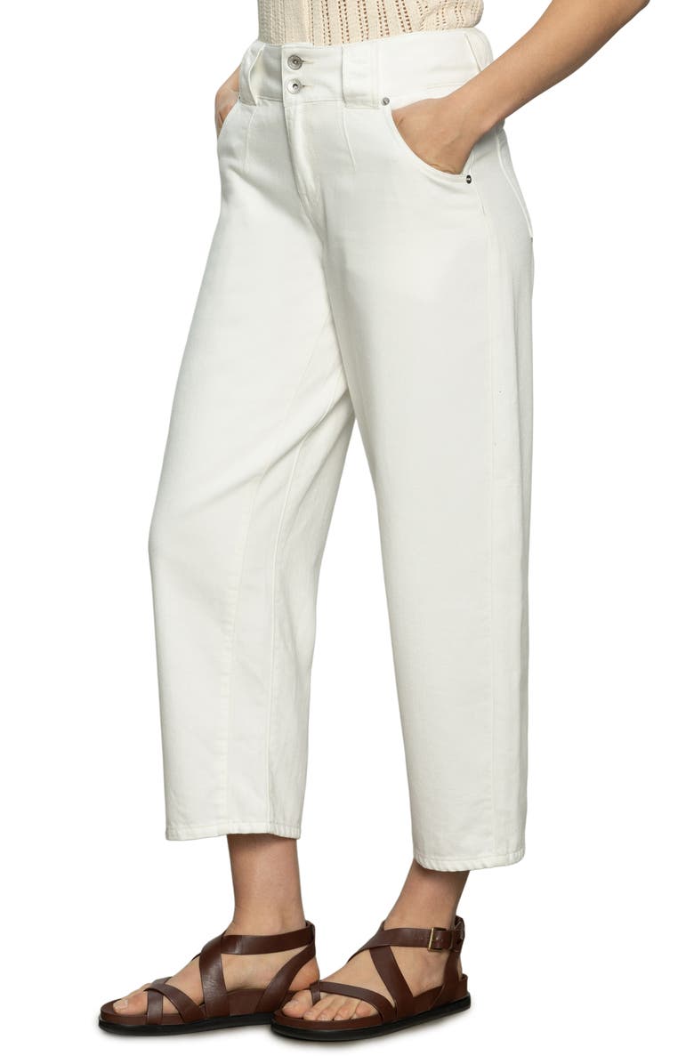 Sanctuary Side Car High Waist Ankle Barrel Jeans, Alternate, color, 