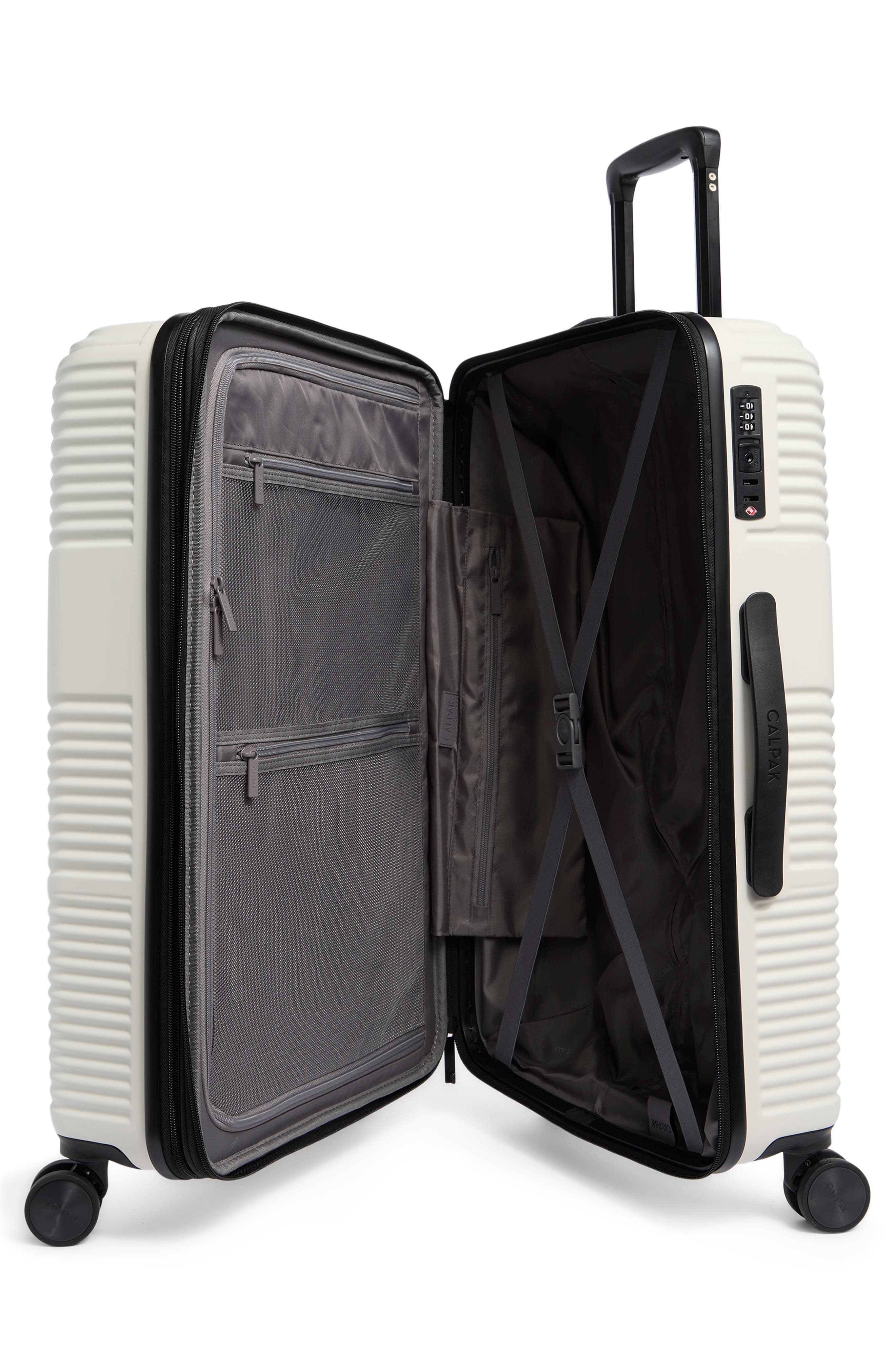 CALPAK Ravia Medium Luggage, Alternate, color, Ivory