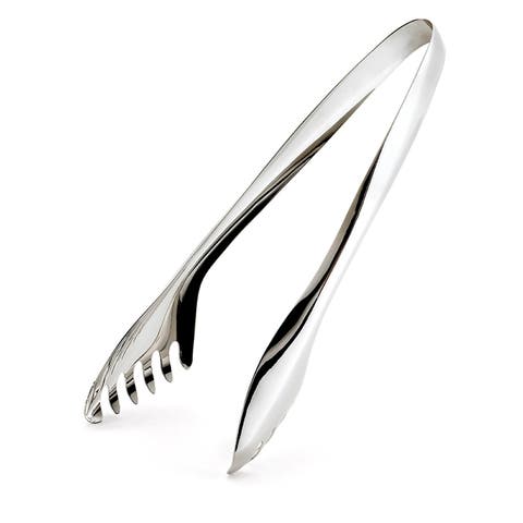 11 Inch Tempo Salad Tongs, Stainless Steel