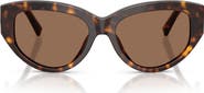 Dolce&Gabbana 55mm Cat Eye Sunglasses
