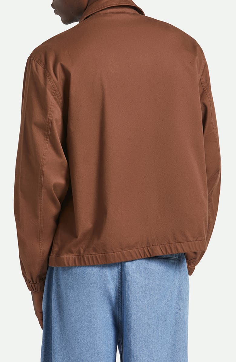 Brixton Union Harrington Relaxed Jacket, Alternate, color, Pinecone Brown