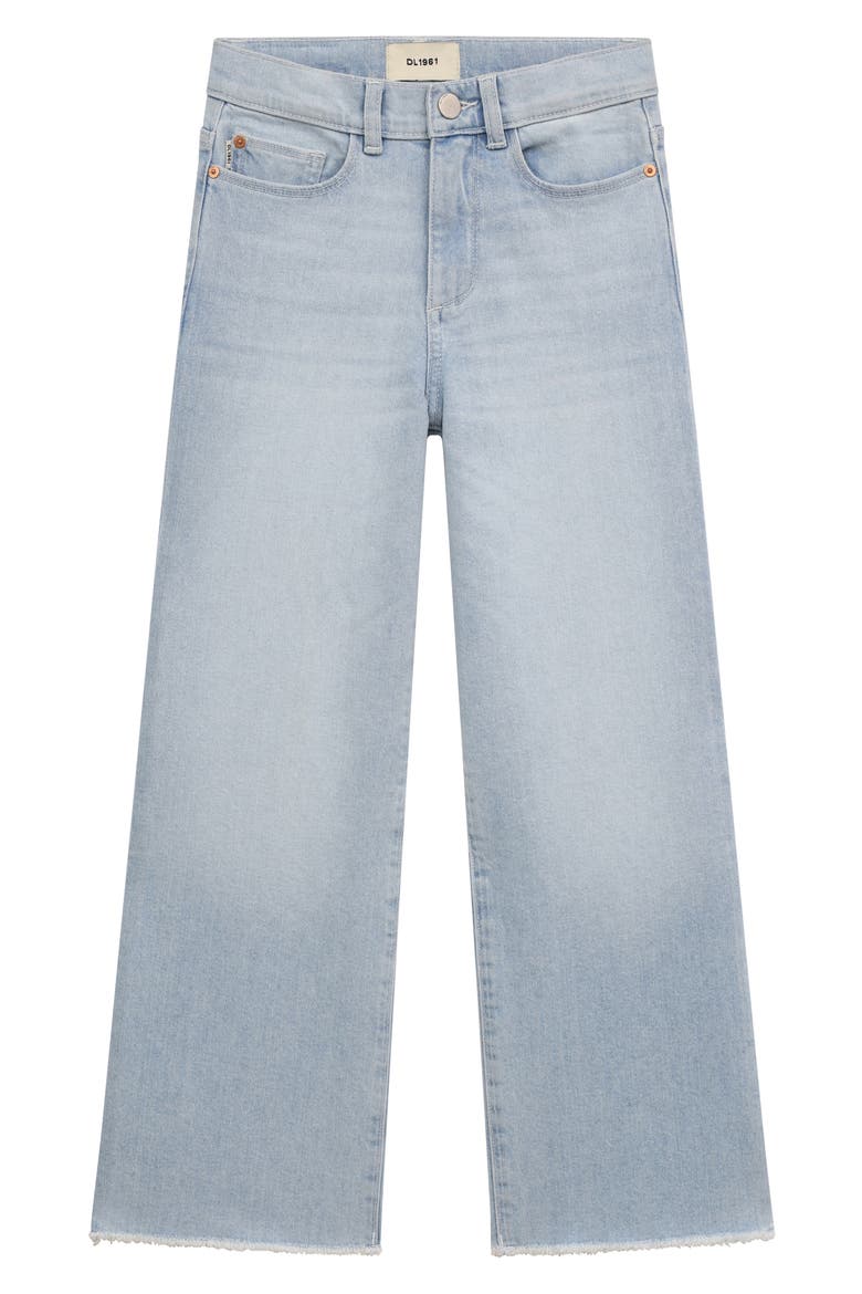 Kids' Lily Wide Leg Jeans, Main, color, POOLSIDE