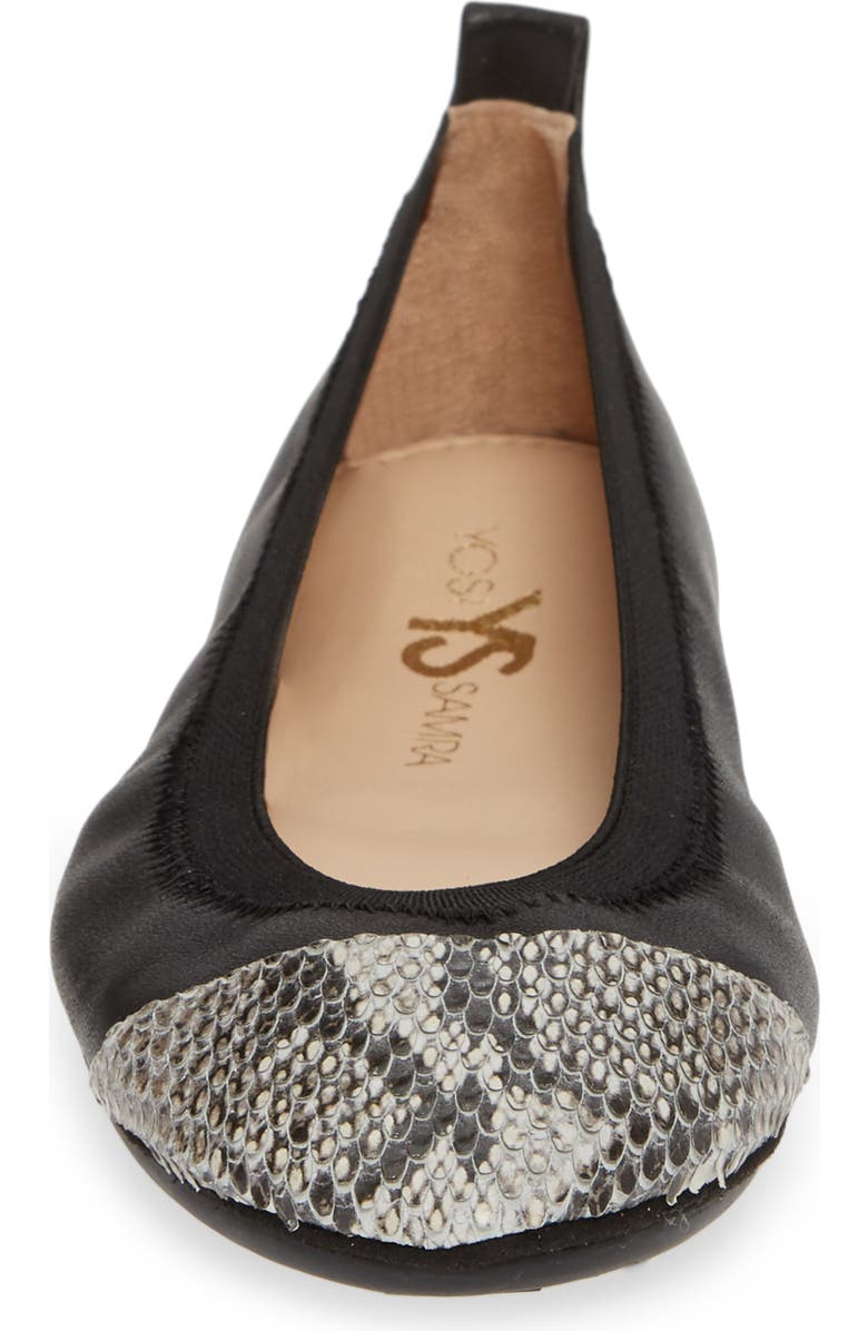 Yosi Samra Samantha Foldable Ballet Flat, Alternate, color,