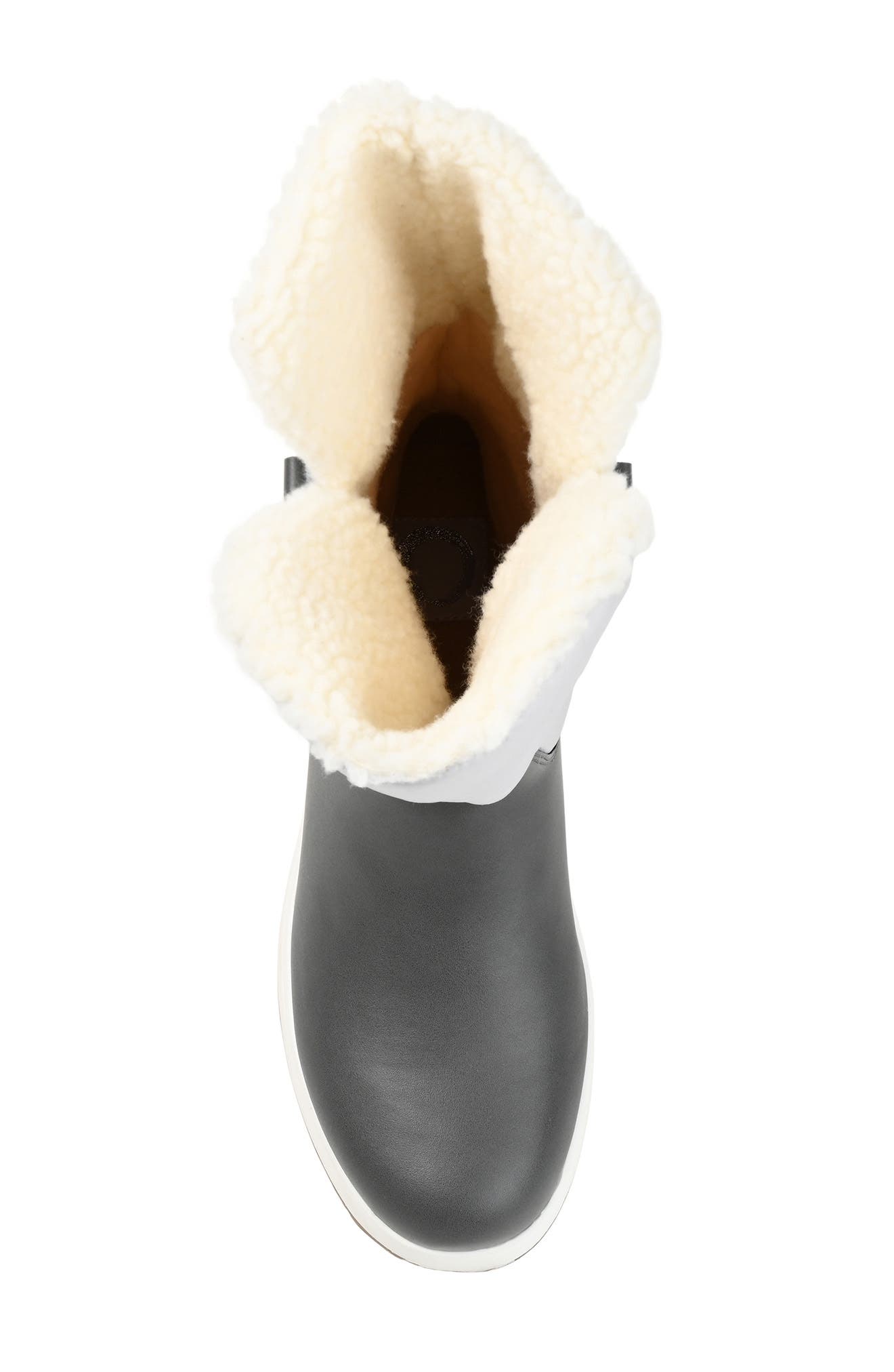 Pippah Faux Fur Lined Mid Boot, Alternate, color, GREY