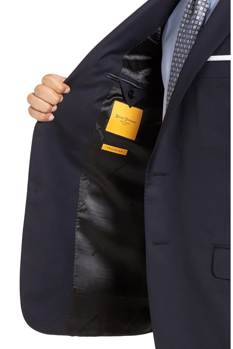 'Beacon - B Series' Classic Fit Wool Suit, Alternate, color, NAVY