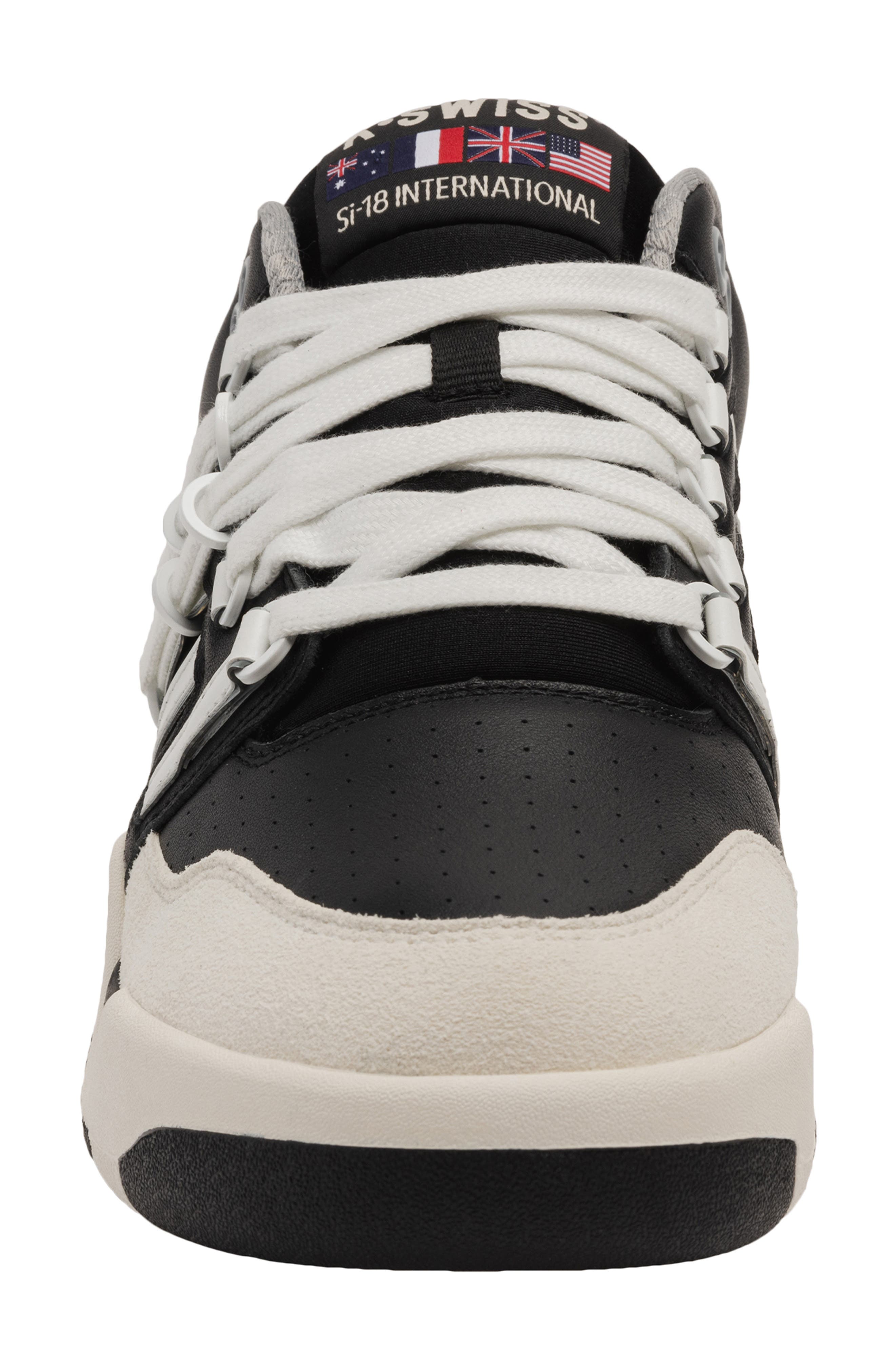 K-Swiss SI-18 International Sneaker, Alternate, color, Black/ Snow White/ Blanc