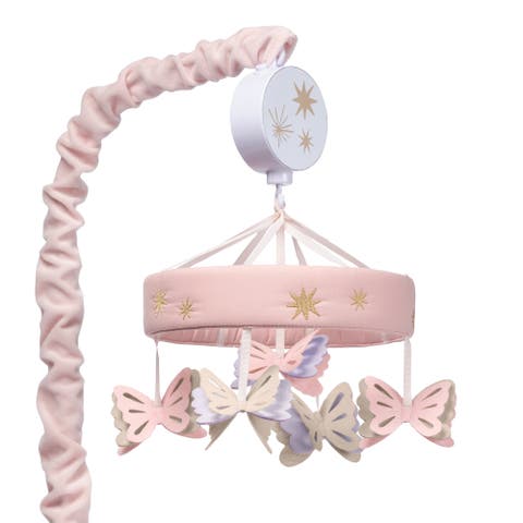Butterfly Dreams Musical Baby Crib Mobile Soother Toy