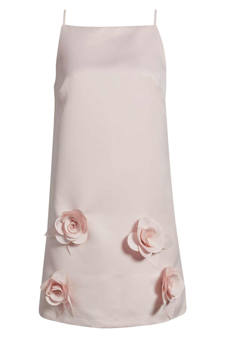 Dakota Floral Appliqué Cocktail Dress, Alternate, color, PINK