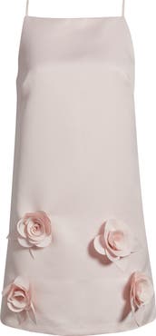 Lucy Paris Dakota Floral Appliqué Cocktail Dress