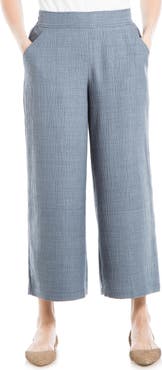 MAX STUDIO Textured Wide Leg Pants